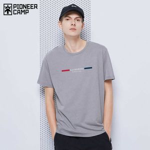 Pioneer Camp 2021 Hip Hop T Shirts Men 100% Cotton Fashion Men's Summer Top Tees M-XXXL Oversize ADT0205052 P0806