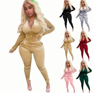 Sports Kit Women Tracksuits Sportswear Sexy Motion Girlish Coat Trousers Two Piece Set Tight Clothes Walking Yoga Home Street Girls Long Sleeves Clothing