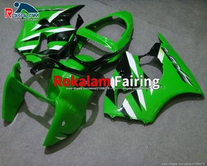 Для Kawasaki Ninja ZX6R ZX 6R 00 01 02 обтекали 2000 2002 ABS Plastic Code Wardmermarkeet Coapling Motorcycle Failing детали (литье под давлением)