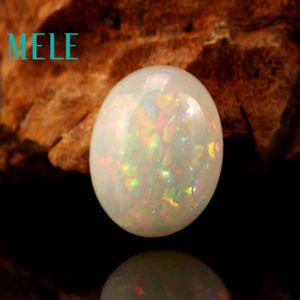 Opale bianco naturale a taglio ovale per la creazione di gioielli, 19X15X10mm 14ct fuoco colorato fai da te pietra preziosa sfusa H1015