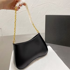 5A Сумки дизайнерская сумка женщина The Tote Bags Fashion 2022 Роскошная простая цепная сумка для плеча винтажные сумочки дамы пуш -кроссбамбейки подмышка