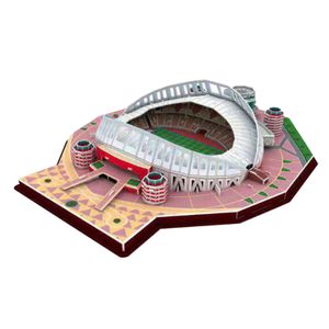 D Puzzle World Famous Football Stadium European Soccer Playground Assembled Building Model Jigsaw Educational Toys For Children X0522