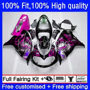 Kit stampi a iniezione per Suzuki TL1000R SRAD TL-1000R 1998-2003 30NO.148 TL 1000 Pink Flames R 1000R 98 99 00 2001 2002 2003 Body TL1000 1998 1999 2000 01 02 03 carenatura OEM