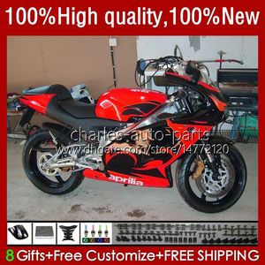 Fairings Kit For Aprilia RSV250RR RS-250 RSV250 RS RSV 250 Stock Red RSV-250 95-97 24No.5 RS250RR RS250 RR 1995 1996 1997 RSV250R RS250R 95 96 97 Motorcycle Bodys