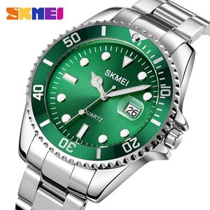Skmei Fashion Quartz Men Watch Luminous Pointer Waterproof Mens Wristwatches Date Time Classic Mens Watches Reloj Hombre 1779 Q0524