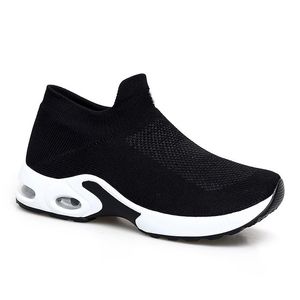 Fashion Men Running Shoes Type1 White Black Pink Laceless Breathable Comfortable Mens Trainers Canvas Shoe Sports Sneakers Runners 35-42