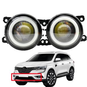 Reflektor Wysokiej Jakości Para Lampa LED Lampa Styling Angel Eye Fog Light Dla Renault Koleos Captur Fluence Kangoo Grand Scenic