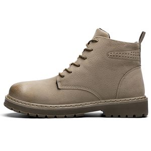 2023 Sapatos casuais botas legais para homens botas de inverno Militar Triplo Branco Black Tamanho 36-45