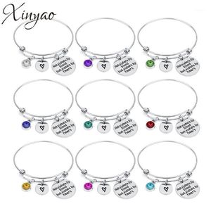 Stainless Steel 12 Druzy Birthday Stone Charm For Women Engrave Crystal Jewelry Female Gift Bijoux Bangle