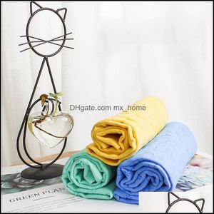 Toelettatura Giardino domestico Bagno per animali domestici Asciugatura rapida Assorbimento d'acqua Asciugamano da bagno Asciugamani Gatto Cane Articoli per animali domestici Aessories @ C1 Drop Delivery 2021 3Qnzk