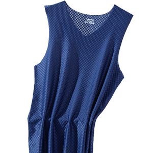 Running Jerseys 2021Summer Men's Vest Ice Silk Loose Mesh Sports Breathable Quick-drying Corset Top Men Clothing Gym Tank