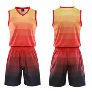 Ucuz Özelleştirilmiş Basketbol Formaları Erkekler Açık Rahat ve Nefes Spor Gömlek Takım Eğitimi Jersey 073