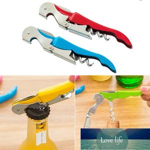 1pcs Beer Bottle Opener Multifunction Portable Screw Corkscrew Wine Opener Stainless Steel Wine Knife Wine Set Small Gift Factory price expert design Quality