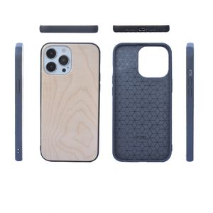 Maple Cases Wood Mobile Phone Cover Shell Dostosowane Deisgn Cherry Wooden Case dla iPhone 13 Mini 12 Pro Max 11 XS XR