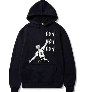 Haikyuu Hej Anime Męskie Bluzy Mężczyźni Kobiety Z Długim Rękawem Bluza Karasuno Fly High Casual Mężczyźni Ubrania Mężczyzna Y1120