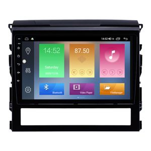 Carro DVD Radio Player para Toyota Land Cruiser-2016 GPS Navegação Sistema com câmera traseira Controle de volante Android 10 9 polegadas