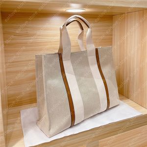 Womens Totes Bags Fashion Shopper Shoulder Bag Women Canvas Woody Tote Handbags Purses Small Medium Large