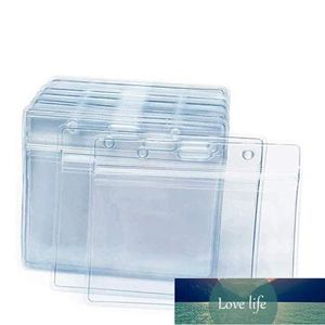 10 pçs / set impermeável titular de cartão transparente plástico para proteger s Protetor de armazenamento de cartão