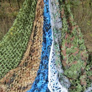 2X3M 2 Schicht Tarnnetz Militär Outdoor Camping Jagd Camo Netting Garten Hochzeit Party Dekoration Balkon Shelter Net y0706