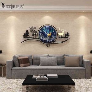 Meisd большие часы современное качество акриловые часы спальни украшения стены интерьер дома декор кварц horloge 210325