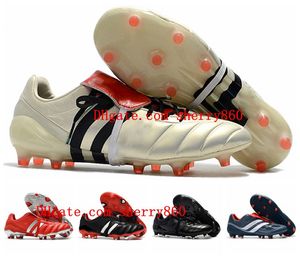 PREDATOR MANIA FG Soccer Shoes Champagne Precision Cleats Football Boots scarpe calcio chuteiras de futebol
