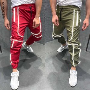 Gymohyeah Höst Nya Streetwear Fitnessbyxor Män Hip Hop Sweatpants Mens Casual Joggers Unisex Harajuku Joggers Sweatpants Y0927