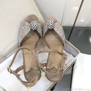 Sommer Frauen Kristall Sandalen Preal Pumps Valentine Gladiatoren Fetisch Party Mode Plus Größe Casual Shales Schuhe