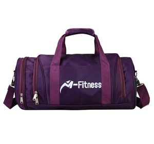 2021 travelling bag round letter fitness bags Yoga Taekwondo training shoulder pack nylon casual fashion handbag cross boad packs field camping storage packet