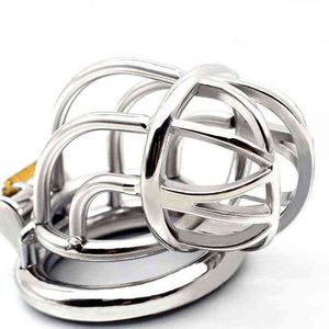 NXY Cockrings Cock Sex Toys for Men Suited to Even Exigent Lovers of Chastity Adult Toy Metal Cage 1214