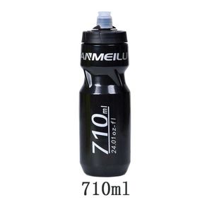 610 / 710ml ciclismo esportes espremer garrafa de água BPA livre vazamento à prova de vazamento bicicleta kettle acessórios y0915
