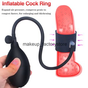 Massagem inflável adulto sexo brinquedos para homens luva pênis dick enlargement pênis massager extender pênis bomba sexo brinquedo para homens cinto de castidade