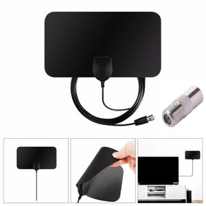 Indoor Digital TV Antennas Signal Receiver Amplifier TVs Radius Surf Fox Antena HDTV Antenas Aerial Mini DVB-T/T2 80 Miles 1080P