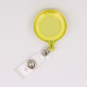 Round easy-to-pull easy to pull telescopic mobile phone anti-drop device chest clip chest card shrink buckle drop glue Keychains