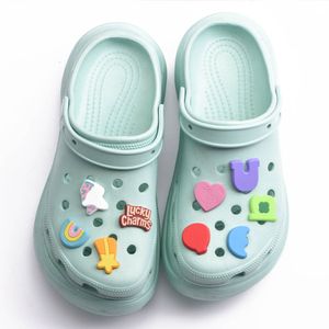 Accessori Lucky Charms, regali per bambini per scarpe firmate, sandali, decorazioni, fabbrica all'ingrosso