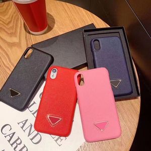 Dropship PC008 Fashion Classic Luxury Phone Cases with Gift Box Case For iPhone 13 12 Mini 11 Pro Max XS 8 7Plus 6S 4Colors