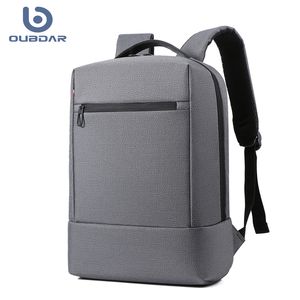 Ryggsäckar Unisex Fashion Oubdar Men 15.6 tums Laptop Man 25l Mochila College School for Boys Travel Bag