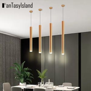 Lampade a sospensione Decorazioni moderne per lampadari a led in oro per la decorazione del soggiorno Lampada a sospensione decorativa per interni da cucina