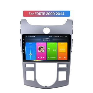 9インチのAndroid Car DVDプレーヤーミラーリンクナビゲーションGPS 2 DIN for Kia Forte 2009-2014自動ステレオマルチメディアシステム