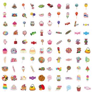 100 pezzi adesivi colorati caramelle dolci adesivi VSCO carini per skateboard laptop bagagli biciclette decalcomanie giocattoli per bambini regali
