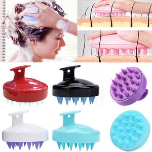 Shampoo Scalp Massage Brush Manual Head Scalps Care Slimming Comb Cleaning Shower Bath Exfoliate Remove Dandruff Promote Hair Grow WLL570