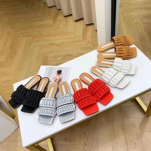 European Classic Luxury Style Women's Slippers,fashion shoes sexy Sandals, Flat-soled, Rubber Bottom, More Color