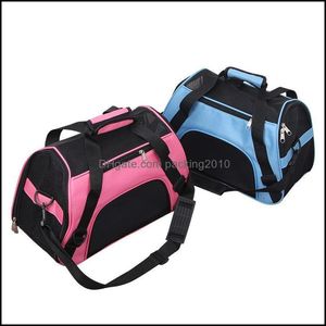 Assento de carro Ers suprimentos para animais de estimação sacos de porta-aviões de gardete de gato viagens de gato mochila portátil single single-shoder de cachorro de cachorro de gatinho nylon malha de malha