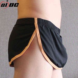 2021 New Brand Men's Arrows Pants Summer Nylon Loose Panties Male Boxers Home Shorts Fashion Youth Casual Underwear Sleepwear W220214