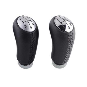 5 velocità gloss gloss mat bro knob stick in pelle PU per Renault Laguna Megane 2 Clio 3 2003-2009 Scenic2 Kangoo 2009