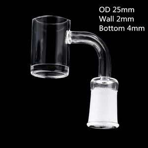 Smoking OD25mm Perfect Weld Flat Top Best Quartz Banger Nail mm mm mm frosted Male Female mm Bangers Nails For Glass Water Bongs Dab Rigs