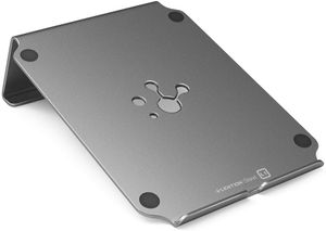 Алюминиевая подставка для ноутбука, портативный держатель для подзаготовителя, совместимый для MacBook Air / MacBook Pro / iPad Pro 12.9 / поверхность, более 11-15 дюймов ноутбуков таблетки - Space Grey