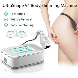 Taşınabilir Liposonik Makinesi Hızlı Zayıflama Ultrashape Liposonix Cilt Kaldırma Selülit Temizleme Güzellik Ekipmanları 2 Kartuşlu
