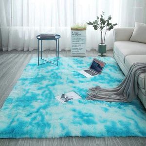 Dywany Moderns Streszczenie Dywaniki Mat Decor Sypialnia Salon Puszysty Shag Dywan Pluszowy Carpet Lad-Sale1