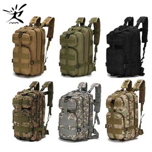 1000D Nylon Tactical Backpack Military Backpack Waterproof Army Rucksack Outdoor Sports Camping Hiking Fishing Hunting 28L Bag Y200920