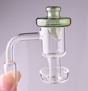 Fumar Quartz Terp Slurper Banger Prego com Carb Cap Feminino Masculino Feminino 10mm 14mm 18mm Joint Terps Vácuo Bangers Nails Para Bongs De Vidro